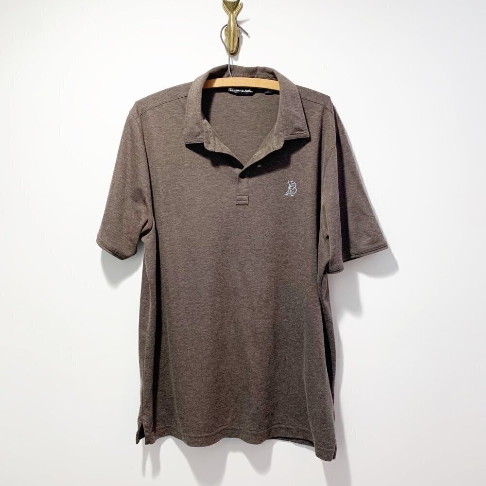 🌷 sale* Travis Mathew Golf Polo Shirt Size Large BGC Broadmoor Golf Club Pima